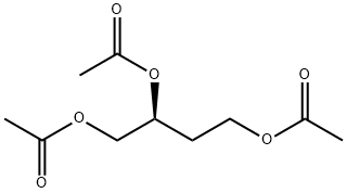 (S)-1,2,4-TRIACETOXYBUTANE 结构式