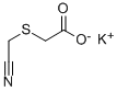 氰甲基硫乙酸钾 结构式