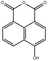 4-羟基-1,8-萘二甲酸酐 结构式