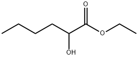 DL-2-己酸乙酯 结构式