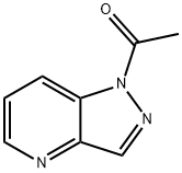 1-(1H-吡唑并[4,3-B]吡啶-1-基)乙酮 结构式