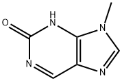 2H-Purin-2-one, 1,9-dihydro-9-methyl- (9CI) 结构式