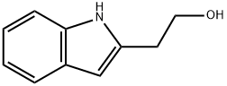 吲哚-2-乙醇 结构式