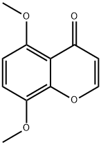 5,8-Dimethoxy-4H-1-benzopyran-4-one 结构式