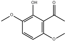1-(2-羟基-3,6-二甲氧基苯基)乙基-1-酮 结构式