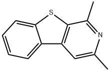 1,3-二甲基-苯并[4,5]噻吩并[2,3-C]吡啶 结构式
