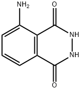 3-氨基邻苯二甲酰肼 结构式