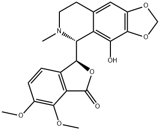 罌粟殼鹼 结构式