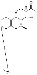 3-Methoxy-7α-Methyl-estra-2,5(10)-dien-17-one 结构式