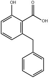 2-Benzyl-6-hydroxybenzoic acid 结构式