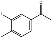 3'-碘-4'-甲基苯乙酮 结构式