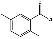 2-碘-5-甲基苯甲酰氯 结构式