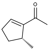 Ethanone, 1-[(5R)-5-methyl-1-cyclopenten-1-yl]- (9CI) 结构式