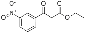 3-硝基苯甲酰乙酸乙酯 结构式