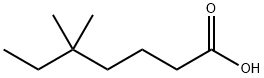 5,5-DIMETHYLHEPTANOIC ACID 结构式