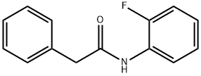 N-(2-Fluorophenyl)-2-phenylacetamide 结构式