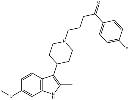 明多哌隆 结构式