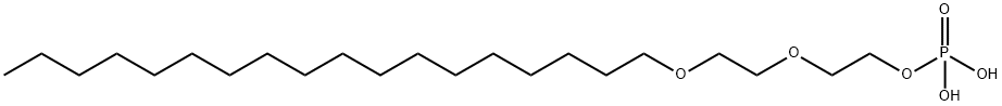 Ethanol, 2-2-(octadecyloxy)ethoxy-, dihydrogen phosphate 结构式