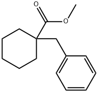 1-BENZYLCYCLOHEXANECARBOXYLIC ACID 结构式