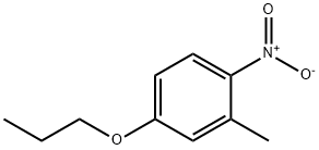 Benzene, 2-methyl-1-nitro-4-propoxy- 结构式