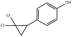 4-(2,2-二氯环丙基)苯酚 结构式