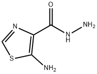 4-Thiazolecarboxylicacid,5-amino-,hydrazide(9CI) 结构式