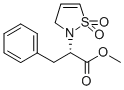 2(3H)-ISOTHIAZOLEACETIC ACID, ALPHA(PHENYLMETHYL)-, METHYL ESTER, 1,1-DIOXIDE (ALPHAS) 结构式