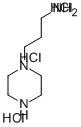 N-(3-氨基丙基)哌嗪三盐酸盐 结构式