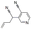 3-Pyridineacetonitrile,  4-cyano--alpha--2-propenyl-  (9CI) 结构式