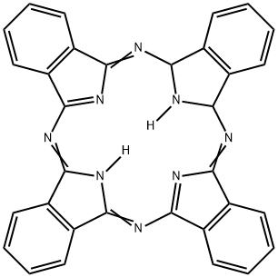 5,28-二氢-29H,31H-酞菁 结构式