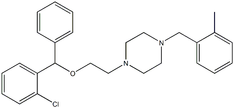 氯苄沙明 结构式