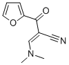 2-[(DIMETHYLAMINO)METHYLENE]-3-(2-FURYL)-3-OXO-PROPANENITRILE 结构式