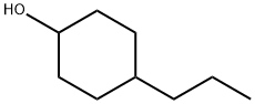 4-丙基环己醇 结构式