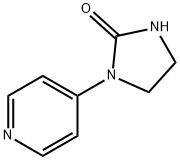 1-(PYRIDIN-4-YL)IMIDAZOLIDIN-2-ONE 结构式
