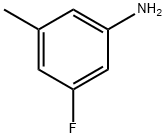 3-氟-5-甲基苯胺 结构式