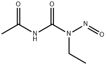 1-Acetyl-3-ethyl-3-nitrosourea 结构式