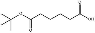 6-(叔丁氧基)-6-氧代己酸 结构式