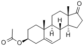 DEHYDROEPIANDROSTERONE ACETATE 结构式