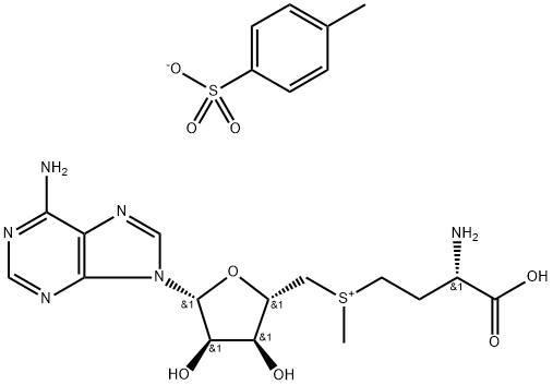 S-腺苷蛋氨酸对甲苯磺酸盐 结构式