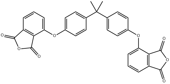 3,3-双酚A型二醚二酐 结构式