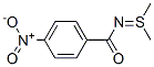 N-(4-Nitrobenzoyl)-S,S-dimethylsulfilimine 结构式