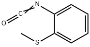 2-（甲基硫）苯基异氰酸酯 结构式