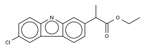 卡洛芬乙酯(卡洛芬杂质) 结构式