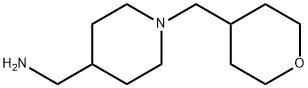 4-PiperidineMethanaMine, 1-[(tetrahydro-2H-pyran-4-yl)Methyl]- 结构式