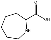 氮杂环庚烷-2-甲酸 结构式