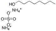 ALPHA-SULFO-OMEGA-(OCTYLOXY)-POLY(OXY-1,2-ETHANEDIYL) AMMONIUM SALT 结构式