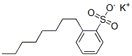 potassium octylbenzenesulphonate 结构式