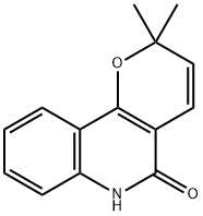 芸香鹼 结构式