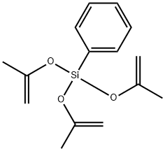 三(异丙烯氧)基苯基硅烷 结构式