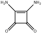 3,4-二氨基-3-环丁烯-1,2-二酮 结构式